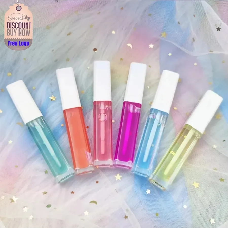 

Custom 23flavors Watery Clear Lipgloss Hydrating Nourishing Moisturizing Long Lasting Reduce Liplines Repairing Lip Oil Bulk