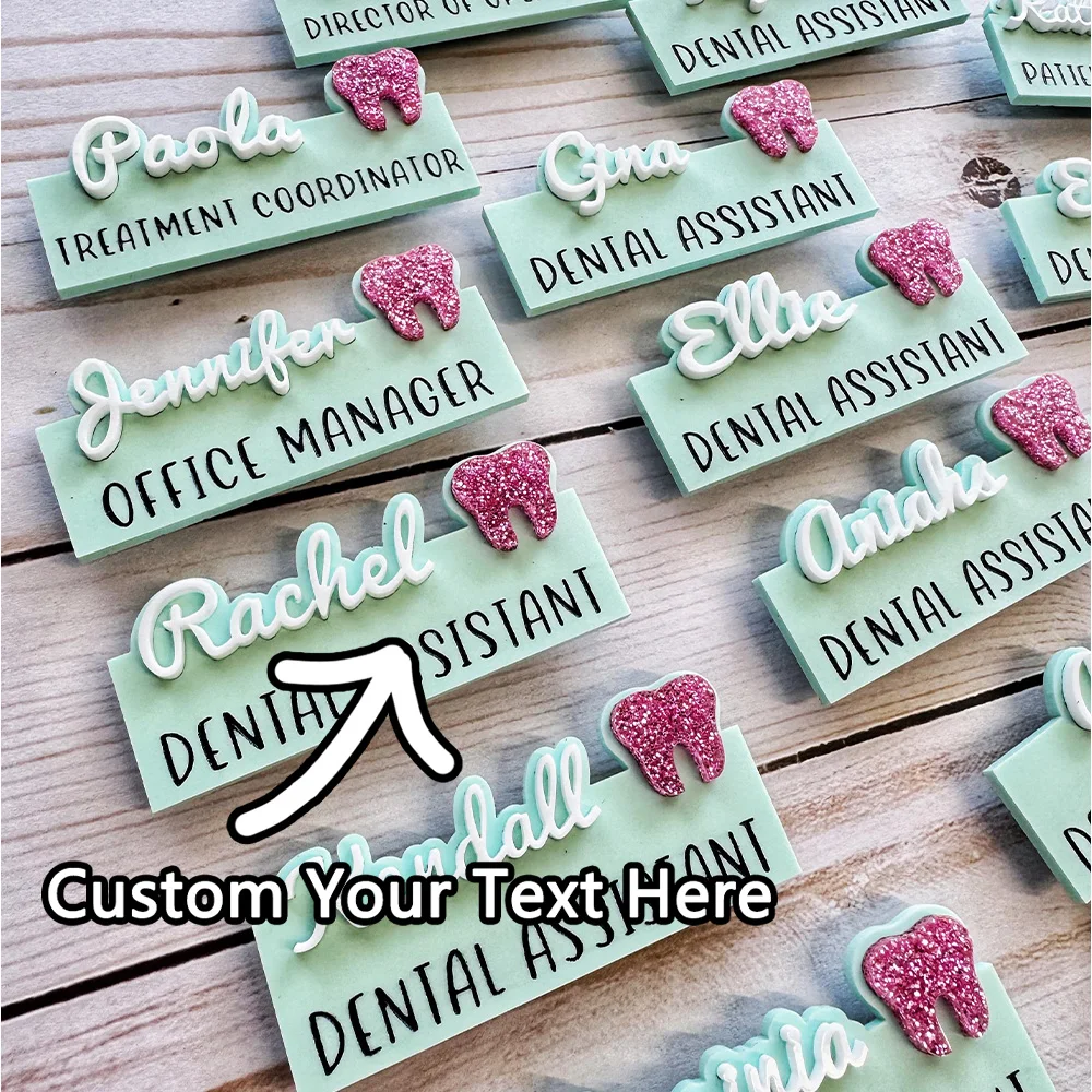 1PC Custom Name Bad…