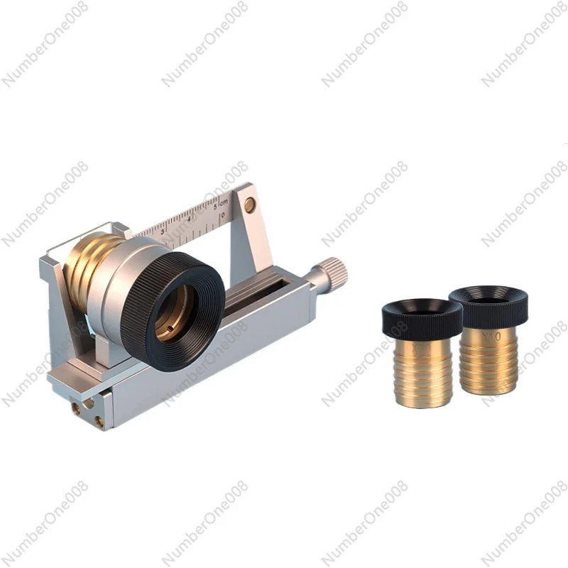 Y511B Fabric Density Counter 10x 20x Magnifier Dual Lens for Textile Weave Analysis Cloth Inspection Tool