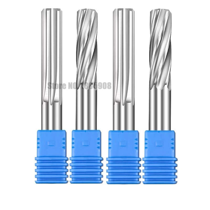 Carbide Machine reamers Cutting tool Reamer Hol Material 1mm-13mm Carbide Reamer Straight Groove Reamer For CNC Machining Center