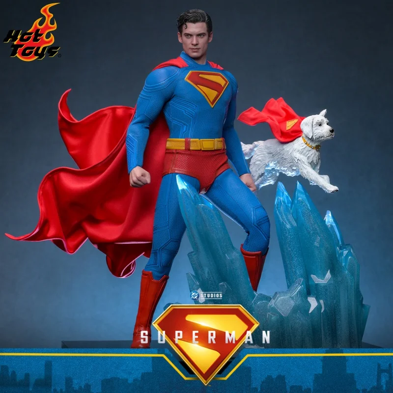 

In Stock Original Hottoys Ht 1/6 Mms812《Superman》Superman&Krypto Action Figure Collectable Model Surprise Birthday/Xmax Toy Gift
