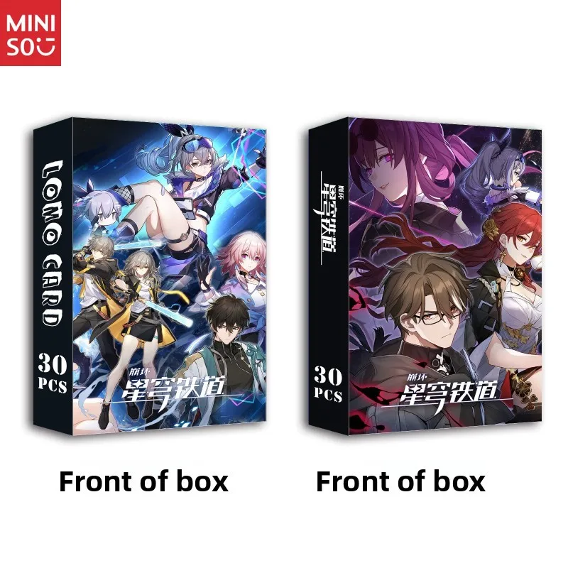 

Honkai: Star Rail LOMO Cards - 30 Double-Sided Prints for Bookmarks, Postcards & Collectibles