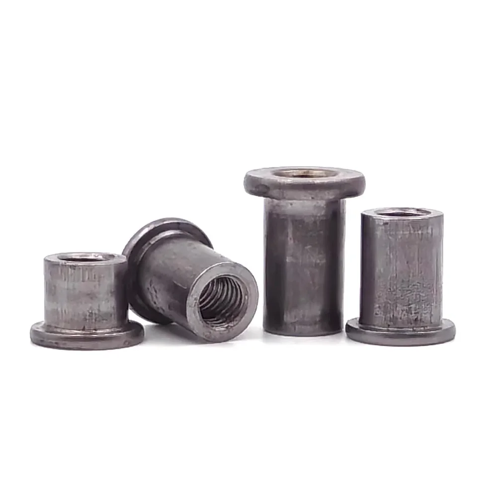

NSONENS M8 M10 M12 Iron T-shaped welding nuts studs Cold heading locking spot solder nut sleeve Screws