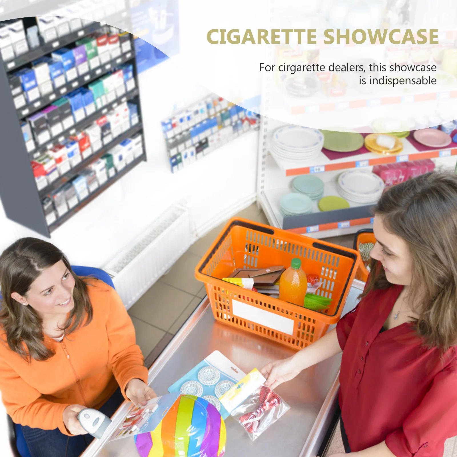 

Cigarette Showcase Cigarette Holder Auto Cigarette Rack Automatic Cigarette Case Auto-Push Case for Box