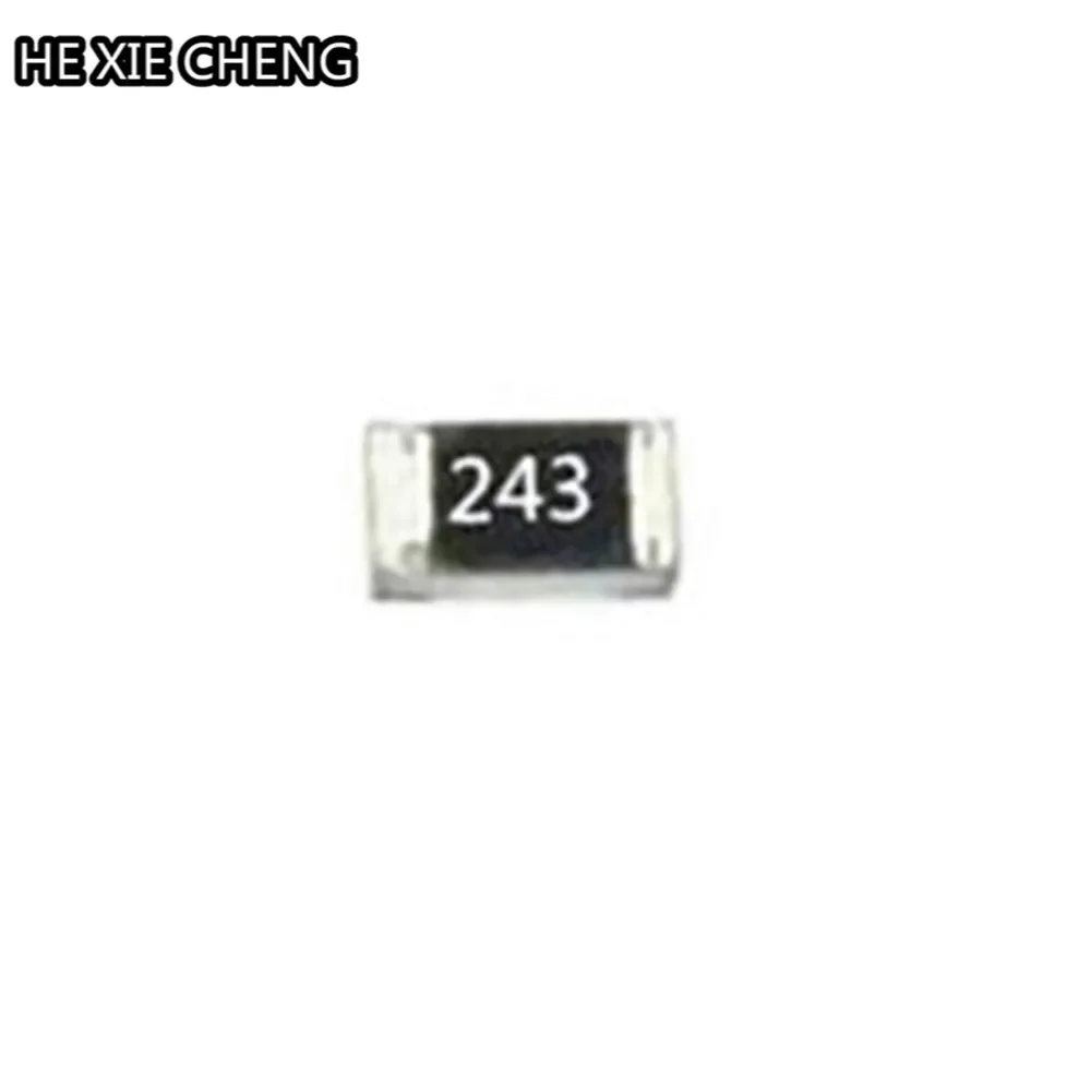 100pcs 0402 0603 0805 1206 1210 2512 SMD Resistor 24K ohm 24KR 243 5% 1/16W 1/10W 1/8W 1/4W 1/2W 1W