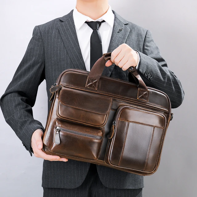 Japanese Business Tote Men s Bag Men Leather Luxury Laptop Bag Suitcase Piquadro Side Bags Executive Briefcase Man Handbag Brand AliExpress