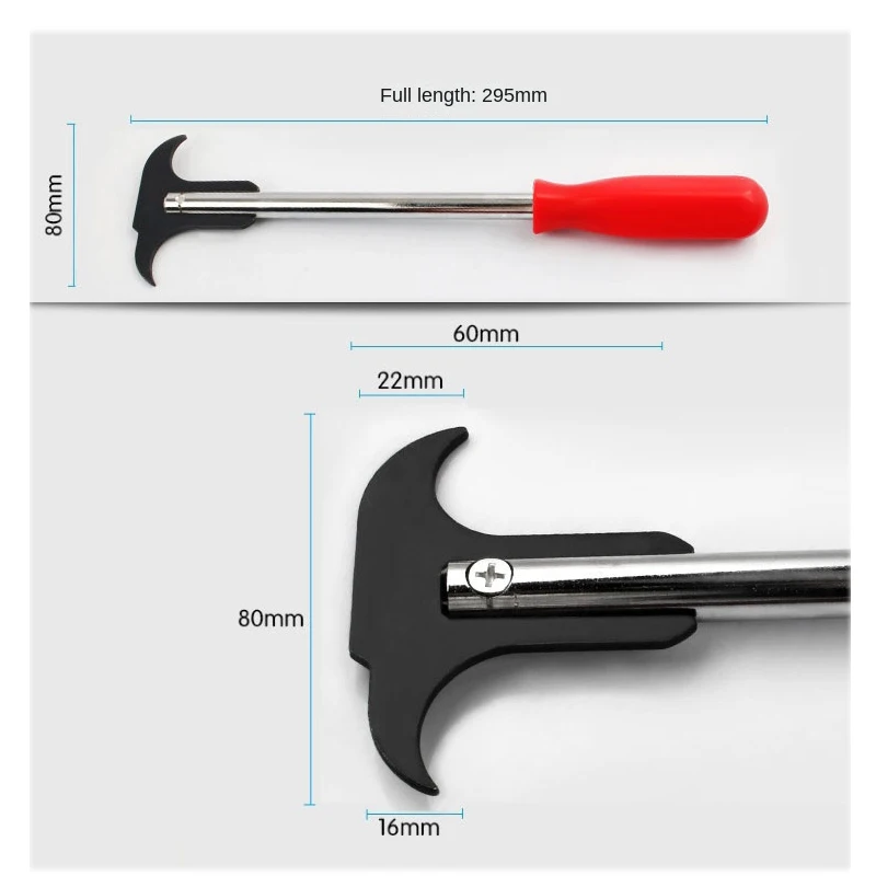 

Portable Double Head Oil Seal Screwdriver Wrench Miniature Puller Car Oil Seal Removal Tools O-Rings Grease Seal Key Nuts Puller