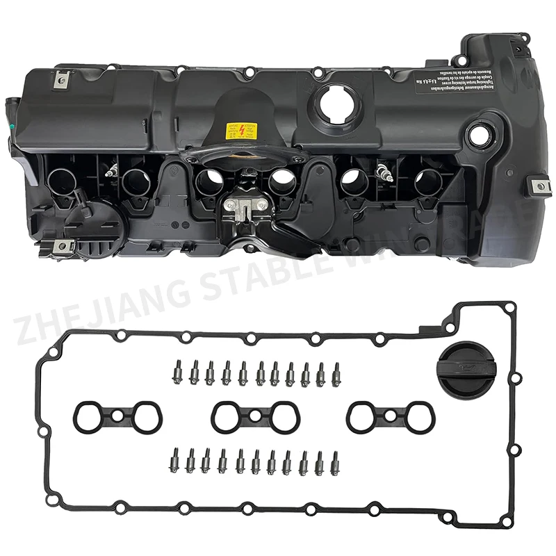 

11127552281 New Engine Valve Cover For BMW 128I 328I 328XI 528I 528XI E60 E90 X3 X5 Z4 For BMW N52 1 3 5 6 7 Series Valve Cover