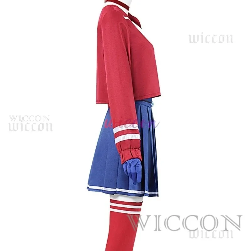 NewGame MiSide مجنون زي مجموعة كاملة شعر مستعار لعب الأدوار الابتدائية Yandere ميتا ميرا تأثيري الزي Hallowee1;s'6,y;9'b,5; #3