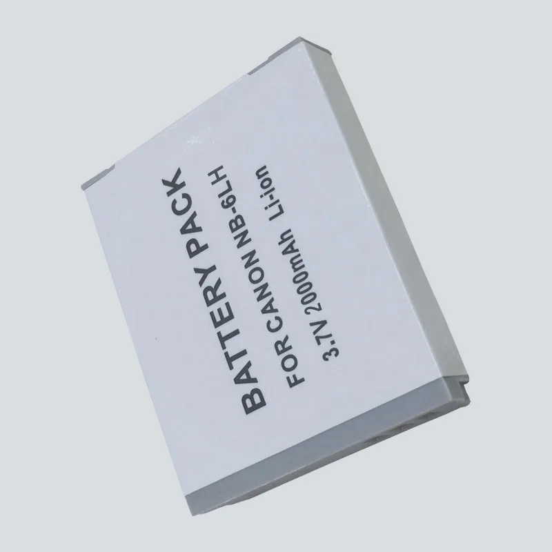 2000mAh Batteries Camera Battery NB 6L NB6LH NB-6L For Canon Power-shot IXUS 310 SX240 SX275 SX280 SX510 SX500 HS 95 D10 D20 D30