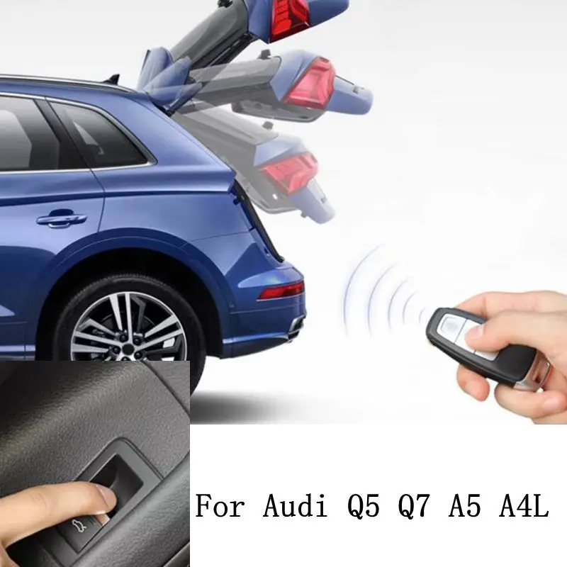 Para Audi Q5 A6 A4 A3 Q3 Traseira Elétrica Reequipado Inteligente Levantamento Automático Módulo Traseira Bloqueio Para controle Chave