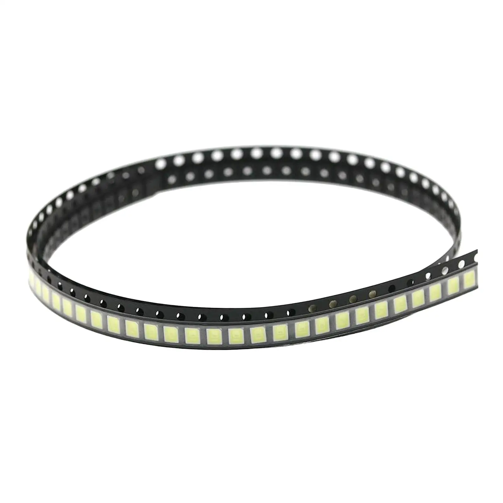 100PCS 3528 SMD LED Chip Diodes 3V Cold White Lamp Beads for TV Backlight Repair Car Dash Bulbs Kit