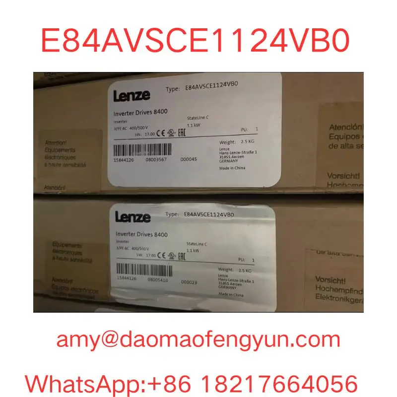 

E84AVSCE1124VB0 New 8400 Series Inverter fast shipping