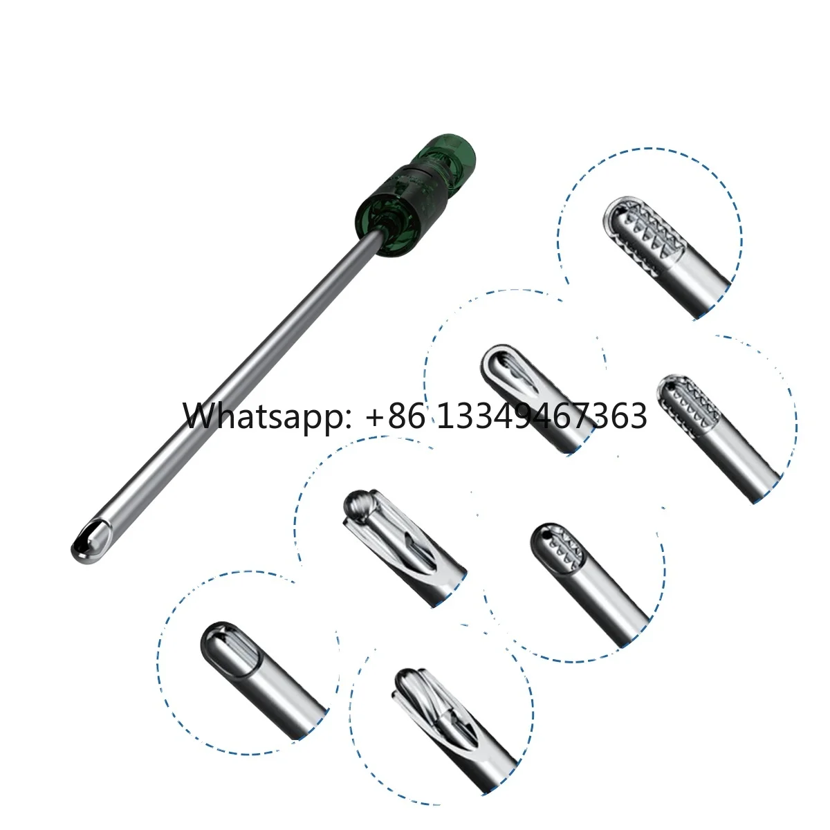 

Sports Medicine High Quality Cutter Powerful Double-tooth Single Planer Spherical Grinding Head Shaver Blade