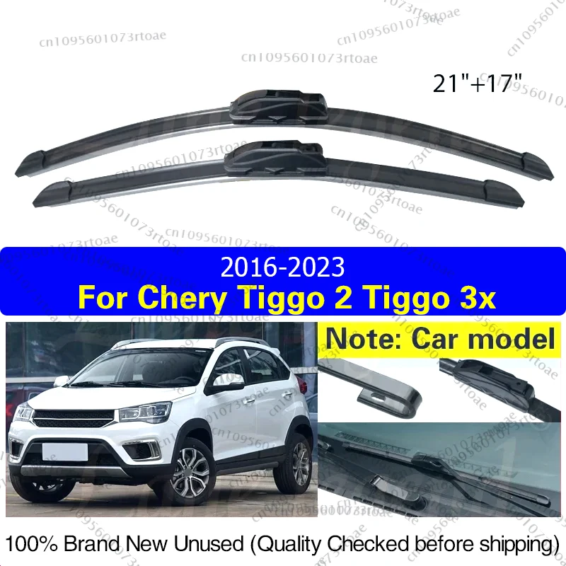 

Car Wiper Blades For Chery Tiggo 2 2016 - 2023 Tiggo 3x MVM X22 DR3 Front Windscreen Windshield Brushes Car Accessories 21"+17"