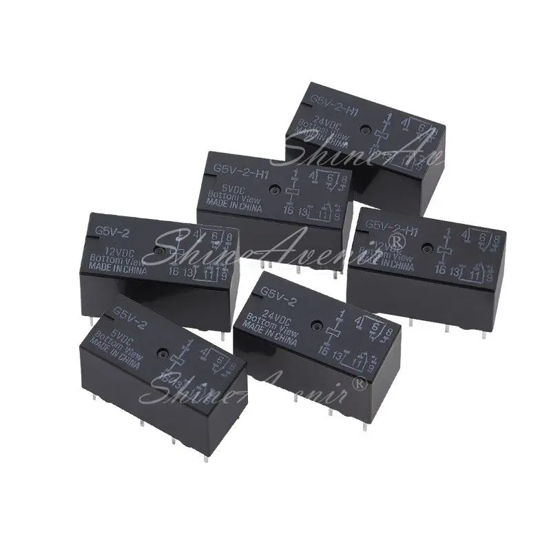 20PCS G5V-2-5VDC G5V-2-12VDC G5V-2-24VDC G5V-2-H1-5VDC G5V-2-H1-12VDC G5V-2-H1-24VDC DIP-8 New Original
