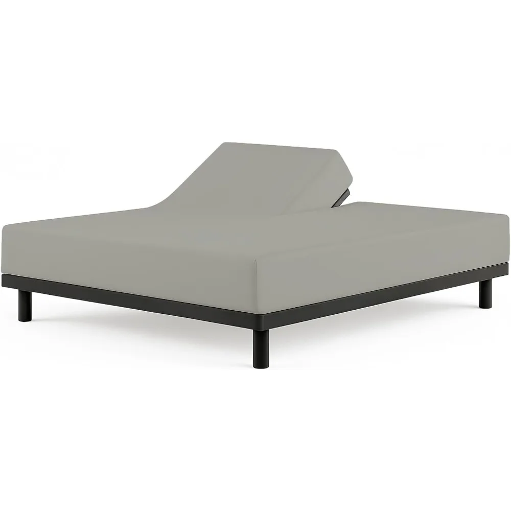 

Простыня Split King для регулируемых кроватей — 100% египетский хлопок, 34, полуразделенная гибка