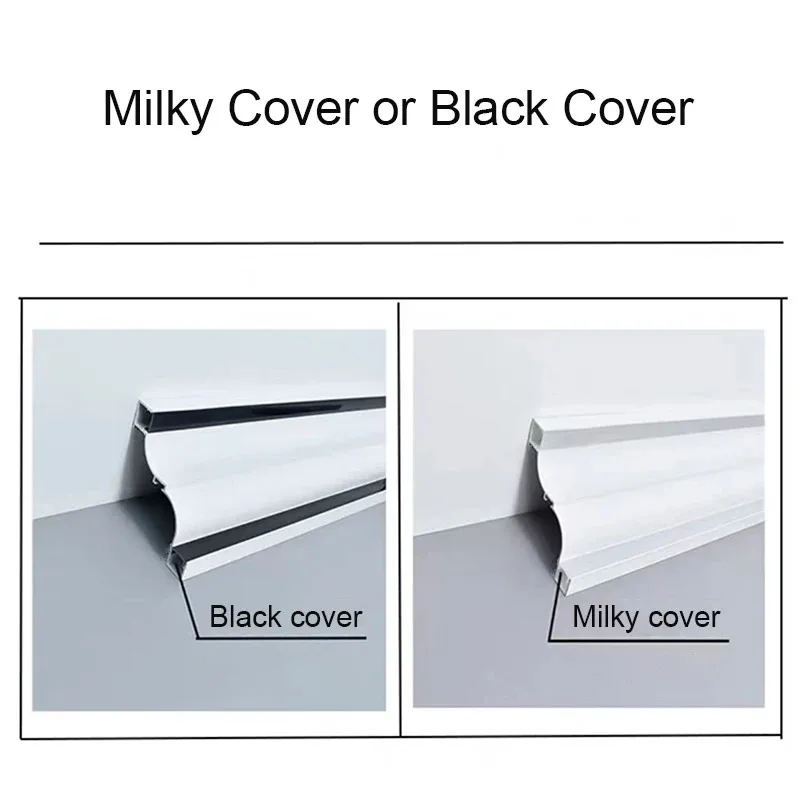 天井両面発光アルミ製石膏ラインランプ リビングルーム オープン トップ コーナー リニアライト