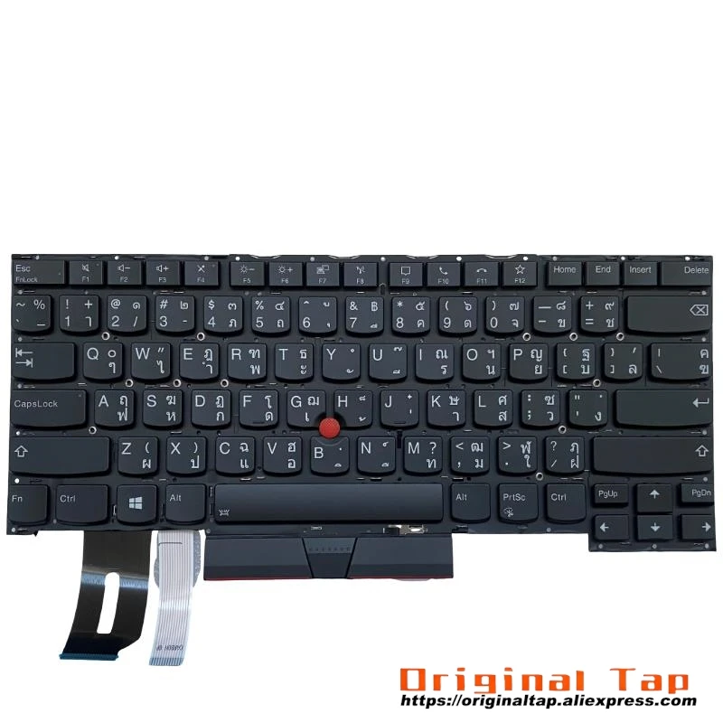 TH Thai Backlit Keyboard for Lenovo Thinkpad P1 Gen 3 X1 Extreme 3rd SN20W85525 SN20W85561