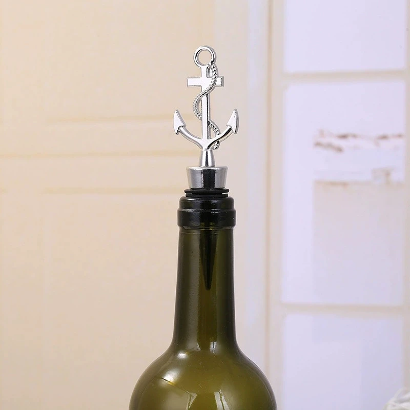 

10/20/30Pcs Nautical Wine Bottle Stopper Metal Sealing Plug Wedding Birthday Party Business Souvenir Gift Home Bar Decor Regalo
