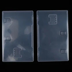 2pcs For Nintend Switch NS Game Card With Book Holder for Inserted Cover Transparent Box Game Card Cartridge Holder Case Shell