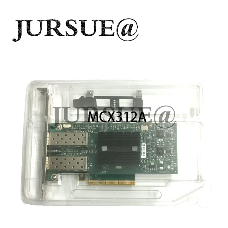 

Mellanox MCX312A-XCBT CX312A ConnectX-3 EN 10GbE Dual Port SFP+NIC PCIe 3.0