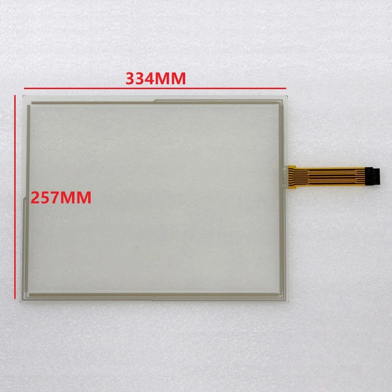 

15" 8 Wire For AMT9546 AMT 9546 POS Machine Resistive Touch Screen Glass Panel 334*257mm