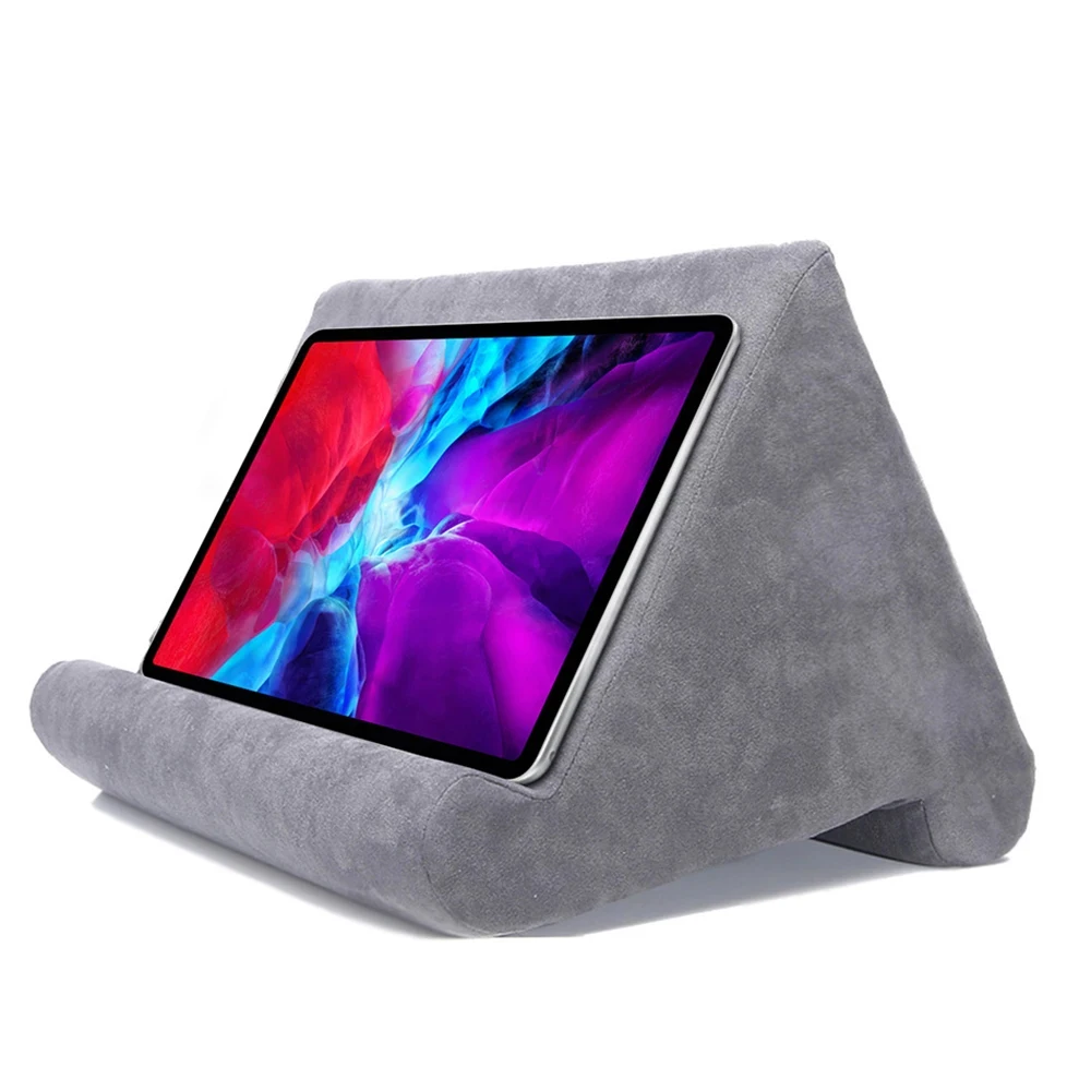 Poduszka z gąbki Uchwyt na tablet do iPada Samsung Huawei Xiaomi Uchwyt na tablet Poduszka podtrzymująca telefon komórkowy Stojak do czytania pod wieloma kątami — zdjęcie 4