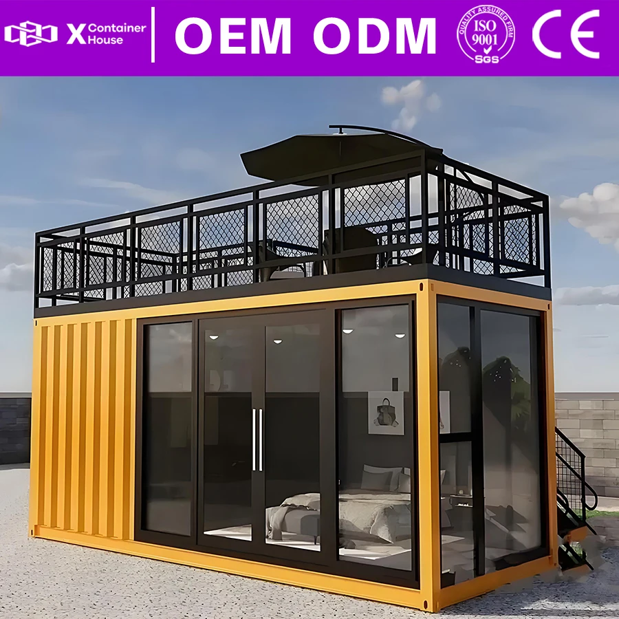 Prefabricated Container House Luxury Prefabricated Houses Ready to Live in 2 Bedroom Modular Houses Housing Prefab Capsule House