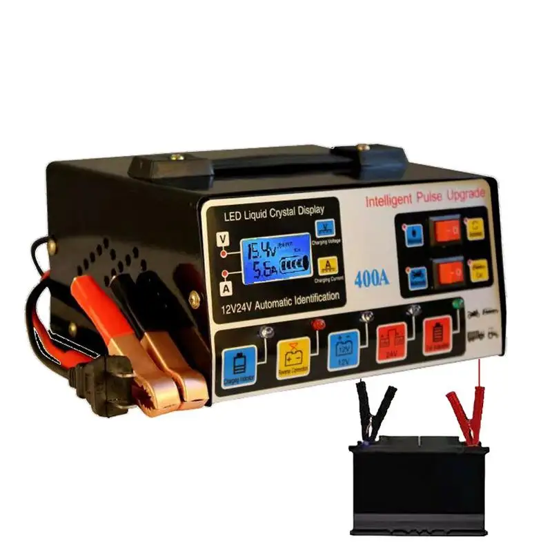 

Battery Trickle Charger Fast Charging Battery Maintainer Smart Battery Charger Versatile Truck Battery Charger Motorcycle