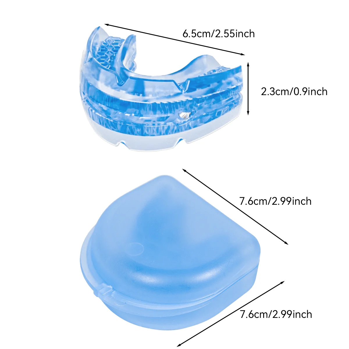 2024 New Arrival Adjustable Anti Snoring Mouth Guard Braces Sleeping Anti-Snoring Devices Bruxism Improve Sleep Snore Mouthpiece image 4