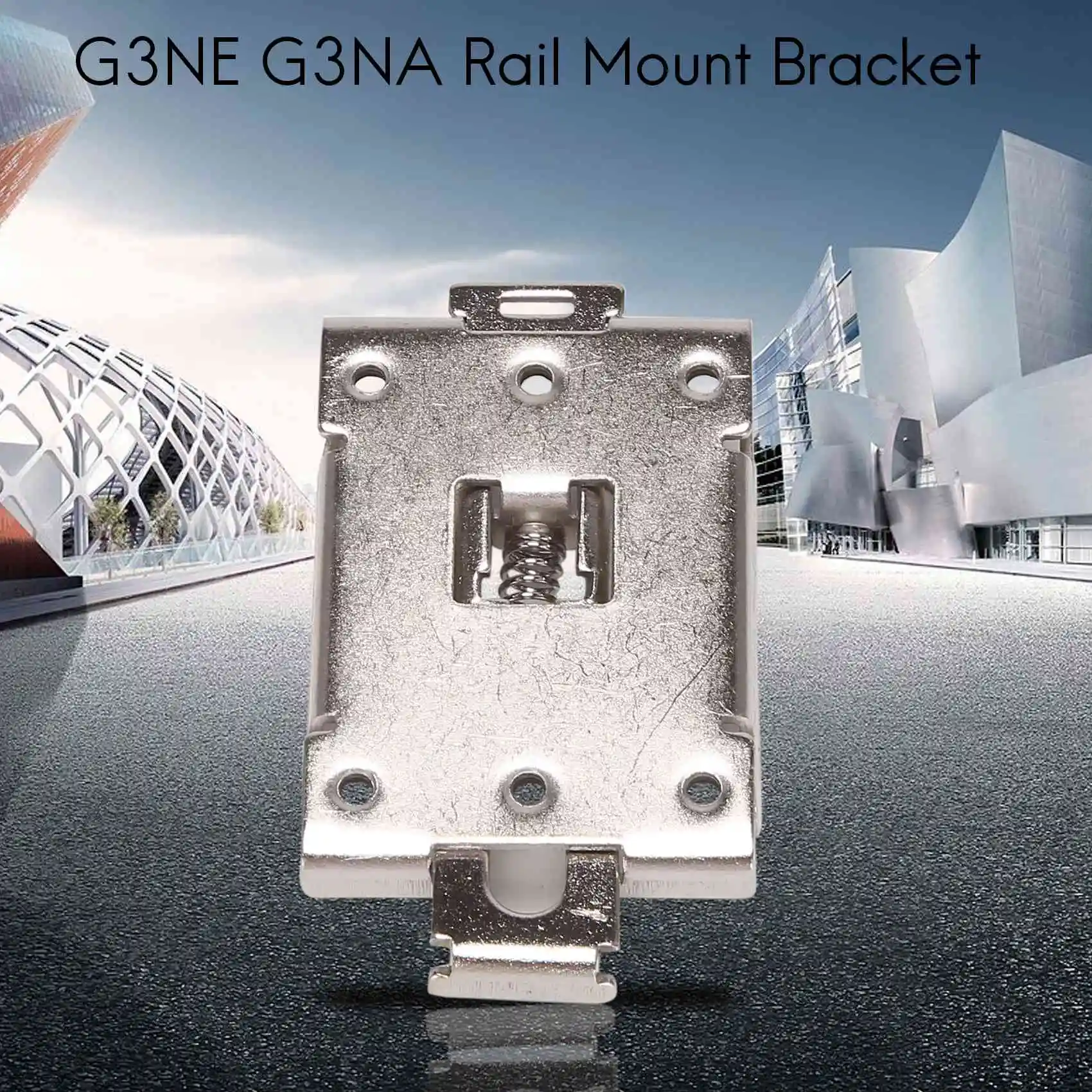 DIN Rail Mount Bracket Equipment Rack G3NE G3NA Electrical for SSR R99-12 Fins