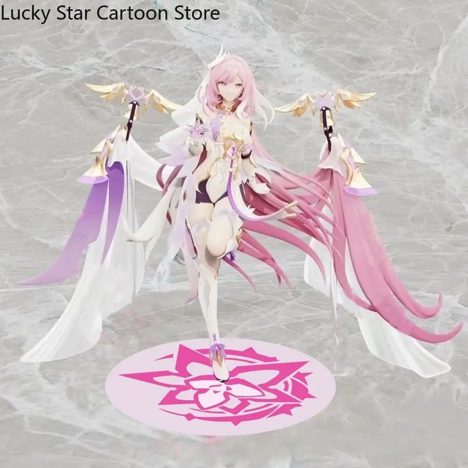 

Cartoon Figure Idol Game Honkai Impact 3 Elysia Anime Cosplay Garage Kits Figures Model Desk Decor Halloween Gift