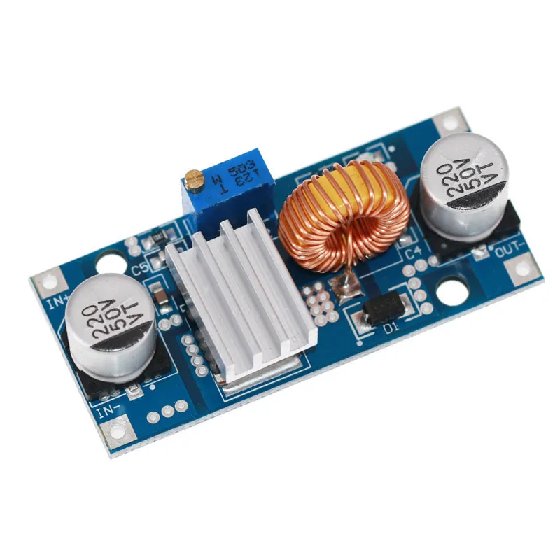 

1~100Pcs DCDC XL4015 Adjustable Step-down Module 4-38V High Power 96% High Efficiency Low Ripple 5A