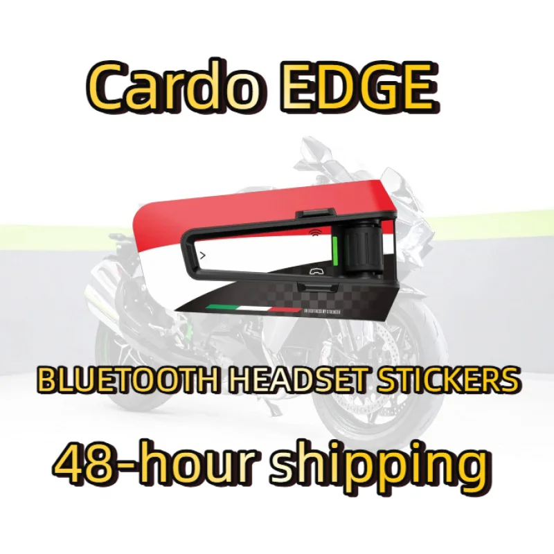 

Colorful Decorative Protective Stickers for Cardo EDGE Motorcycle Bluetooth Headset Multiple Style Options
