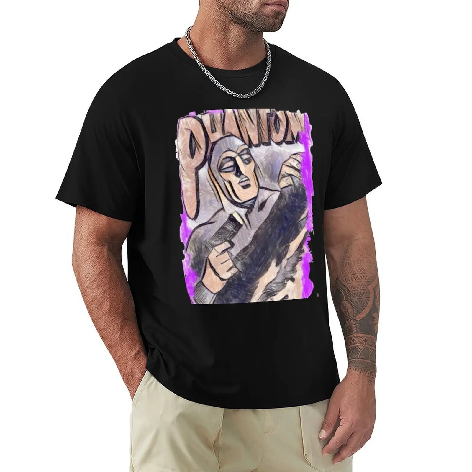 

Phantom T-Shirt cotton graphic tees customs design your own T-shirt men