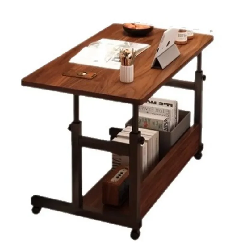Adjustable Small Computer Desk for Bedroom Office Dormitory Simple Removable Student Study Table Bedside Nightstand