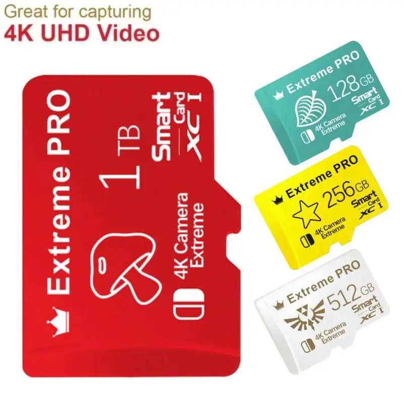 Original Micro TF/SD Card 1TB High Speed SD Memory Card 128GB For Mobile Phone Computer Camera 512GB Flash TF Card 256GB