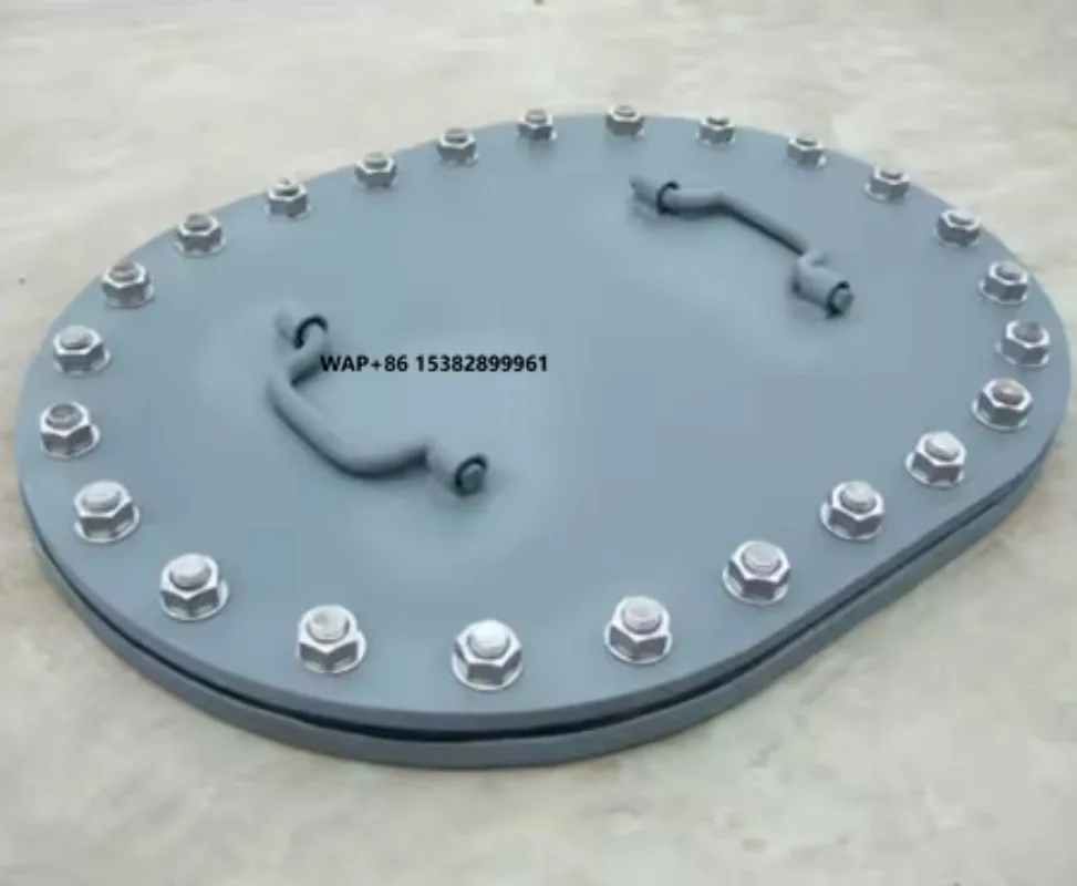 Marine Type B Aluminum Hatch Cover Manhole Cover Oval Round High Quality