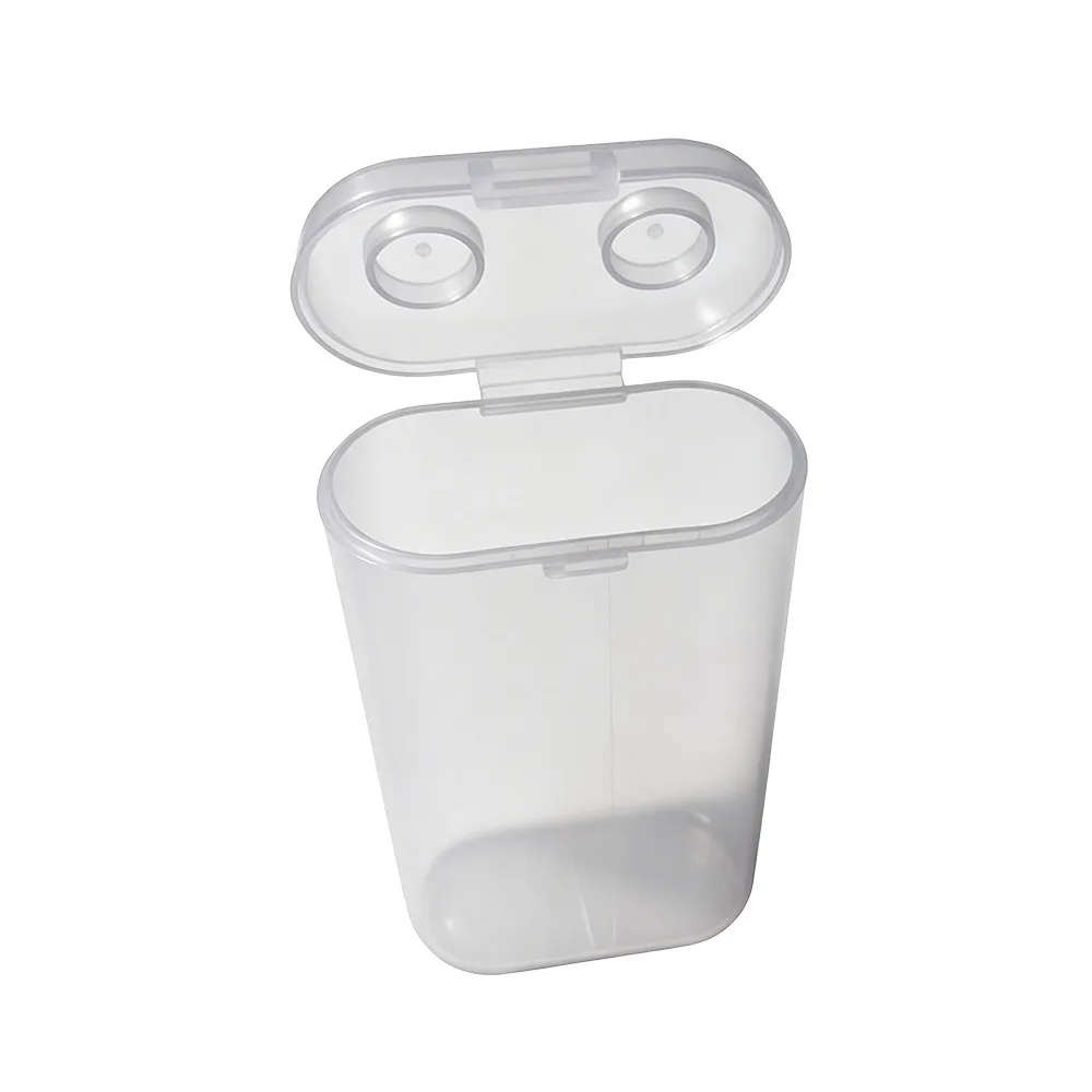 Durable Clear Battery Storage Case Multi-slot Hard Plastic Battery Protection Boxes Waterproof Battery Storage Solution