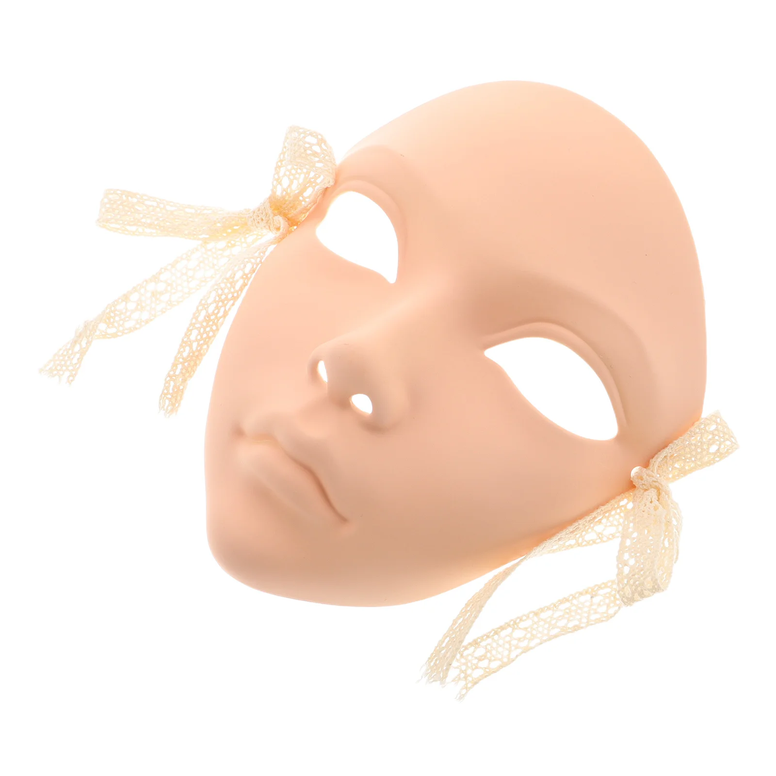 

Traditional Chinese Full Facial Mask Hand Painted Plastic for Hanfu Party Cosplay Accessory Masqurade Mask