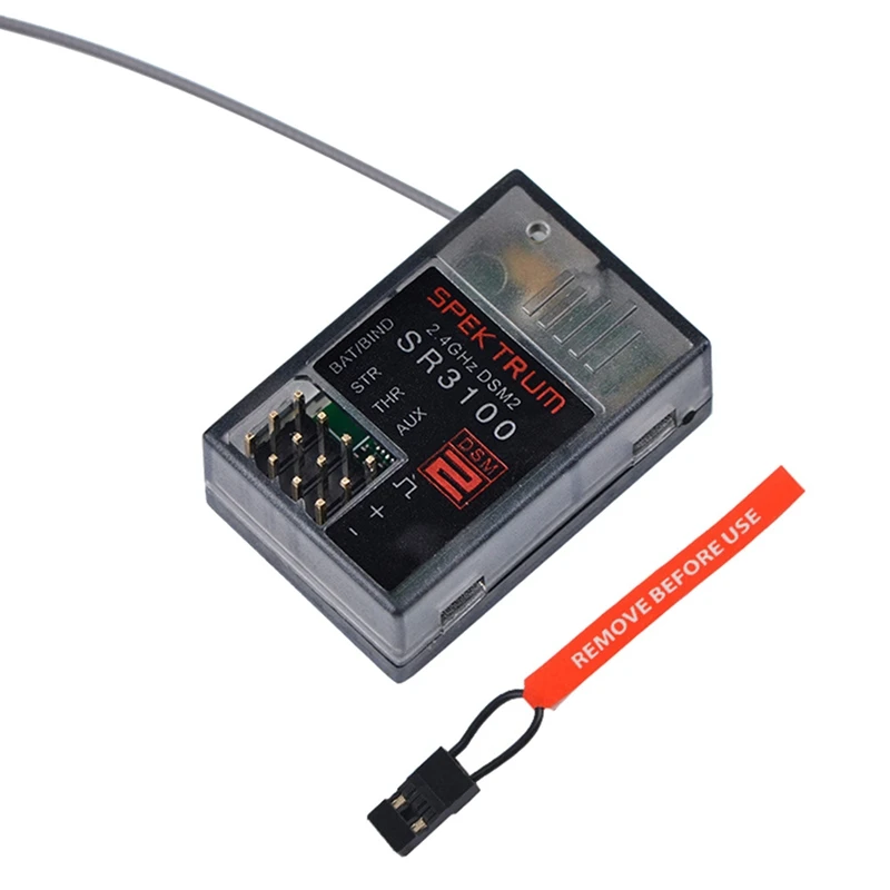 Spektrum-Récepteur SR3100 DSM2 pour voiture RC, surface à 3 canaux, bateau, 2.4GHz