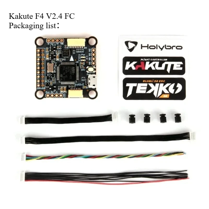 

1pcs STM32F405RGT6 Control Kakute F4 V2.4 MPU6000 Baro OSD F405 Flight Controller 30X30mm 2-8S for RC FPV Drone