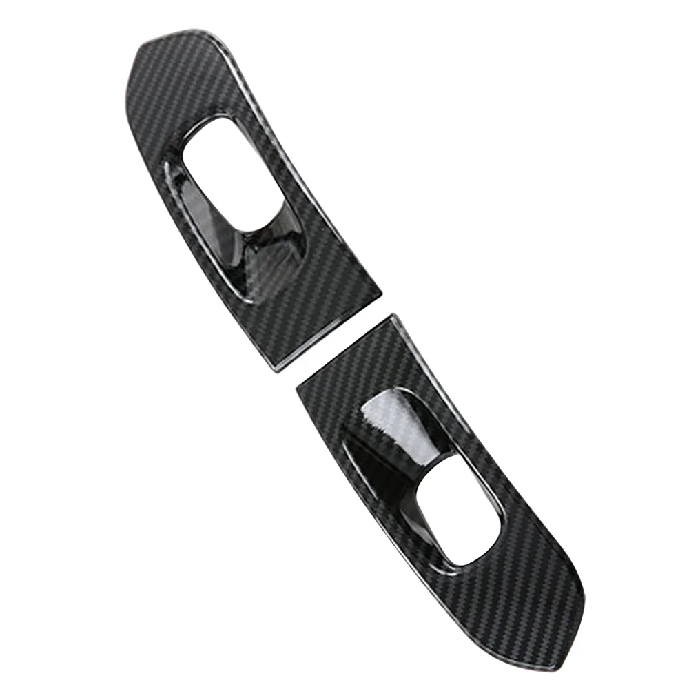 2 pcs Carbon Fiber Look Finish Front Bumper Fog Light Cover Trim For Toyota Sienna XL40 2021 2022 2023 2024 Car Accessories - view 3