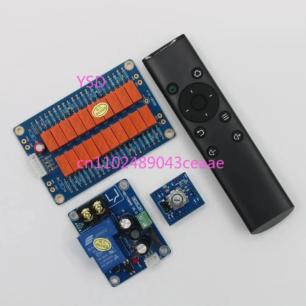 Hifi Remote Relay Resistance Volume Control Board 10K 20K 50K 100K Passive Preamp Board