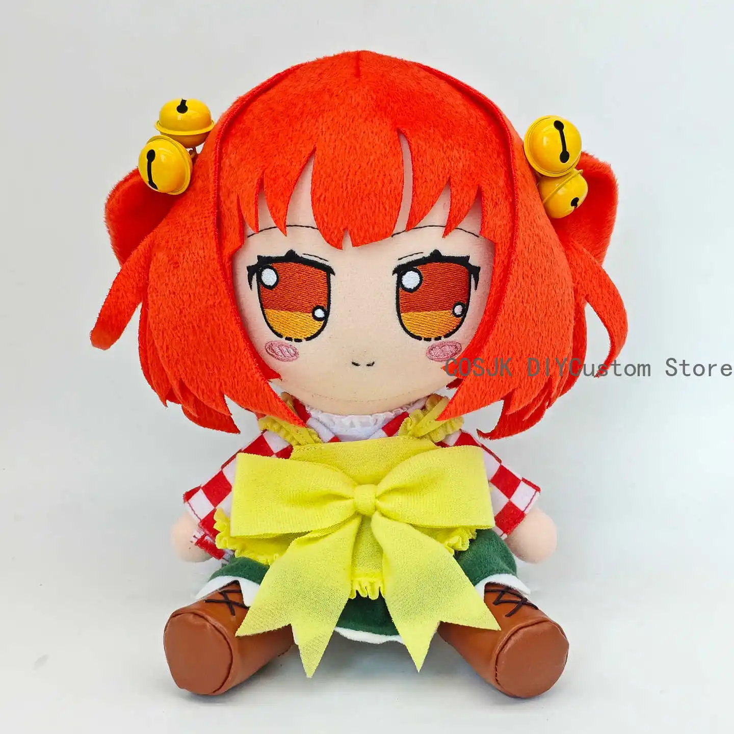 لطيف Motoori Kosuzu Touhou مشروع فومو سلسلة فتاة يجلس وسادة أنيمي تأثيري الكرتون Kawaii بلوشي التميمة هدايا عيد الميلاد