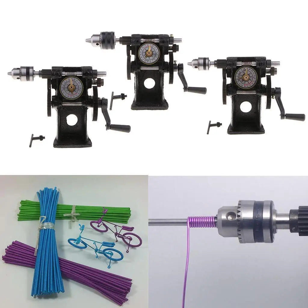 Enrolamento manual do fio da corda da máquina de enrolamento da bobina 0.6-6mm / 1.5-10mm / 1.5-13mm