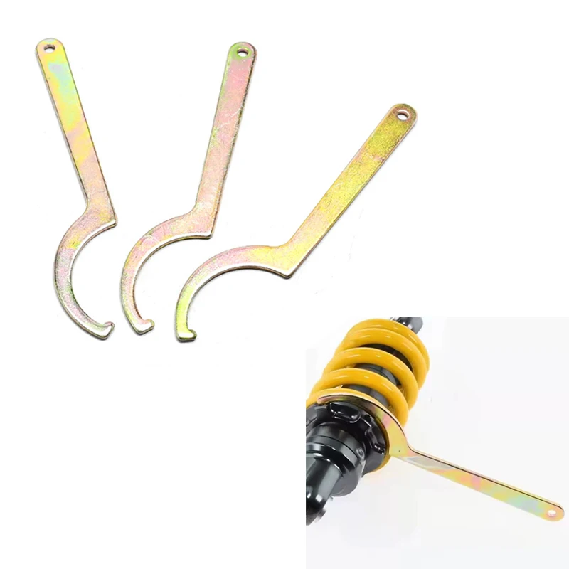 

Spring Adjuster Wrench Tools Motorcycle Tool Shock Absorber Suspension Tools Hand Tool Hook For Honda Spring Adjuster