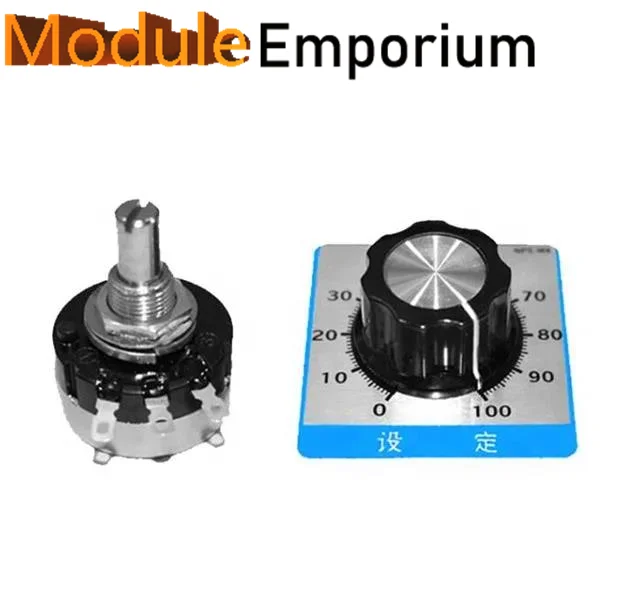 1 компл. RV24YN20S B103 10K Ом Потенциометр углеродной пленки с ручкой циферблата