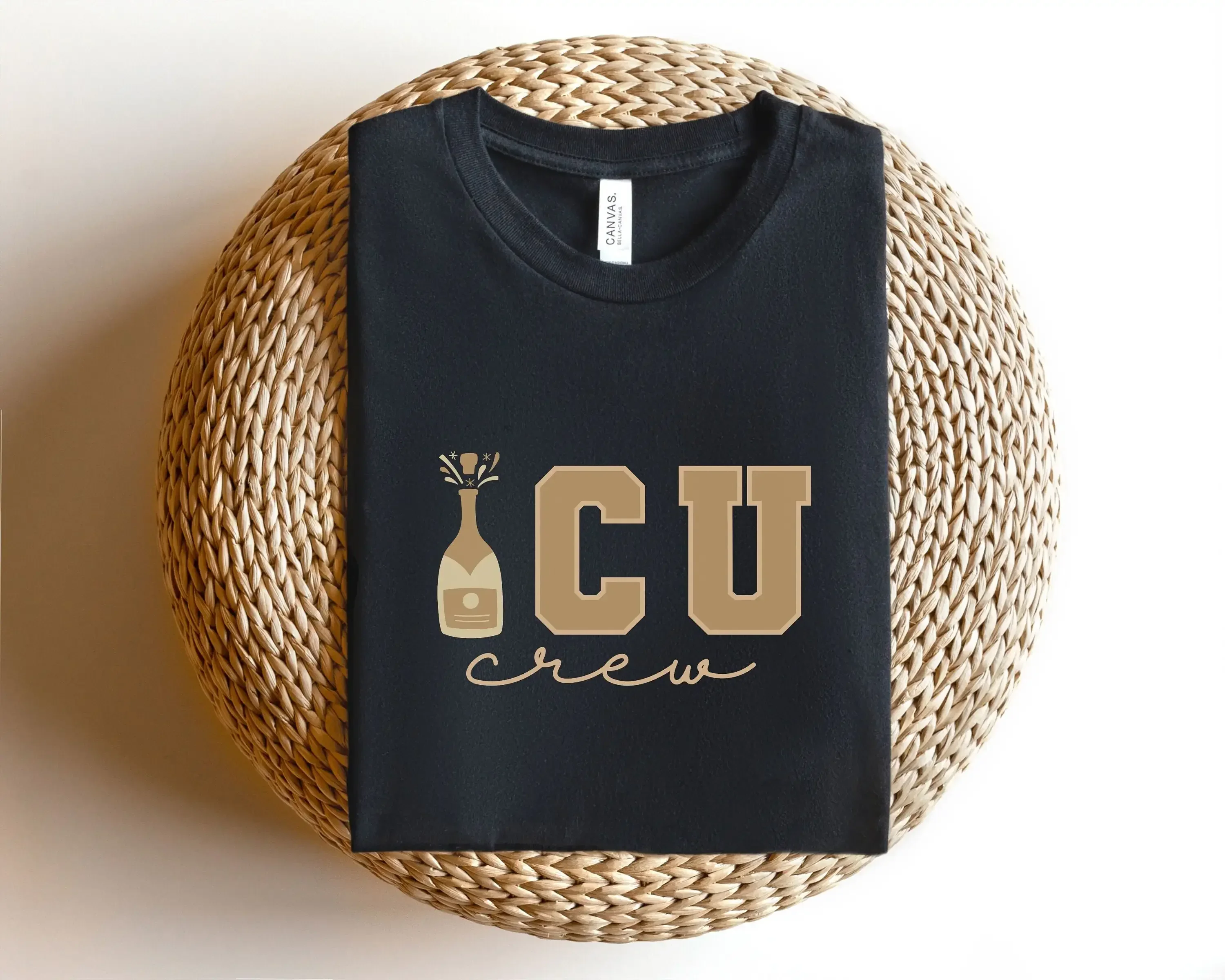 Icu New Year Crew T Shirt Intensive Care Unit Nurse Years Eve 2023 Critical Group